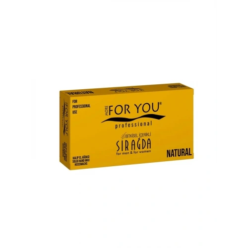 More For You Bitkisel Kalıp Sir Ağda Naturel (Sarı) 500 ml