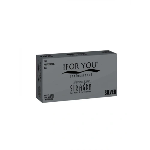 More For You Bitkisel Kalıp Sir Ağda Silver ( Gümüş ) 500 ml