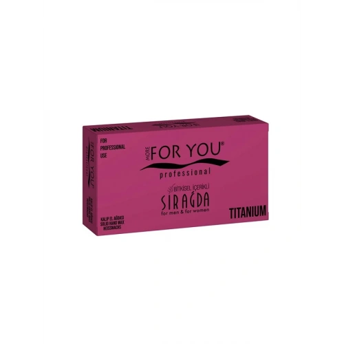 More For You Bitkisel Kalıp Sir Ağda Titantum ( Pembe) 500 ml