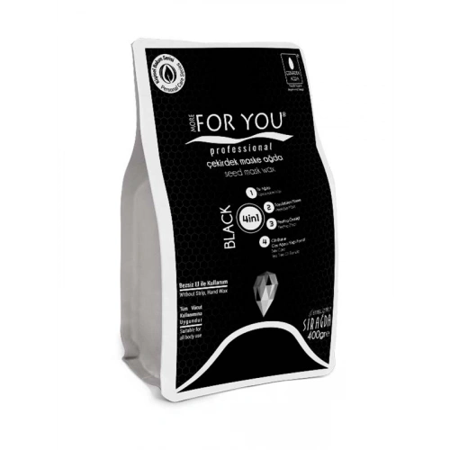 More For You Çekirdek Maske 400gr Black