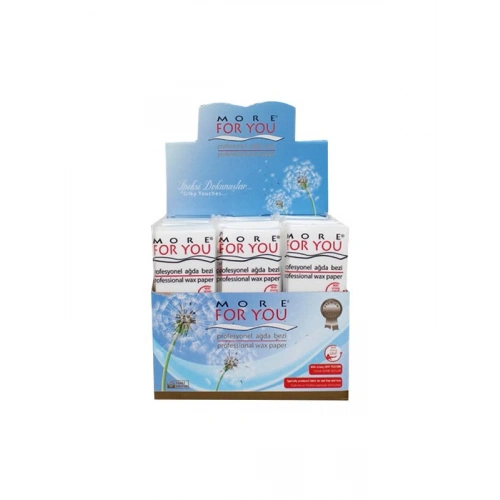 More For You Dilimli Ağda Bezi 24 paket (Stand)