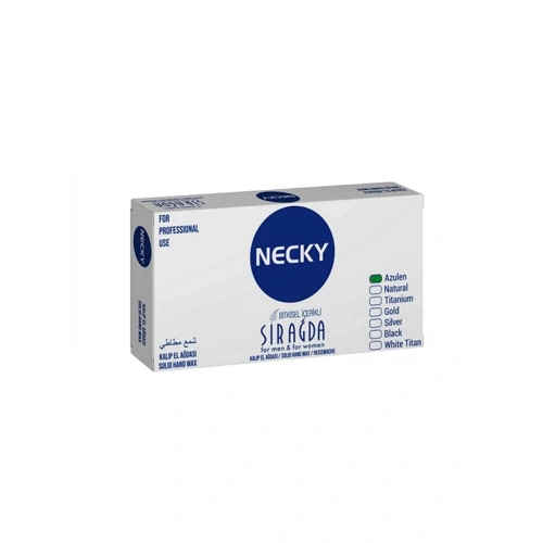 Necky Bitkisel Kalıp Sir Ağda Azulen ( Yeşil ) 450 ml