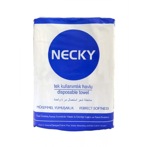 Necky Tek Kullanımlık Havlu (Tekli Paket) 100lü