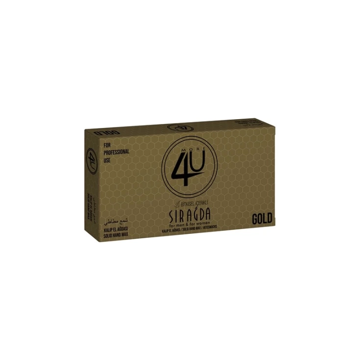 4u Bitkisel Kalıp Sir Ağda Gold ( Altın) 400 ml