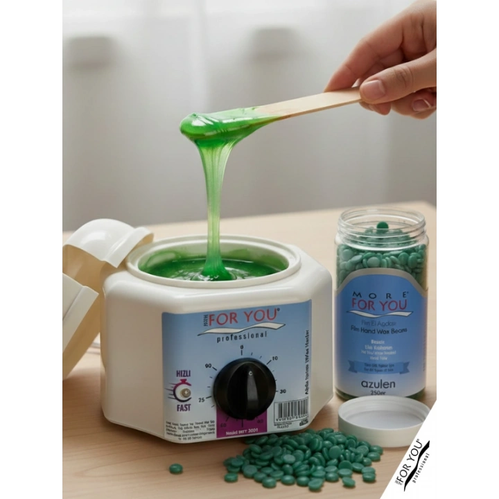 More For You Film Sir El Ağdası Boncuk Granül Azulen (Yeşil) 250 gr PET