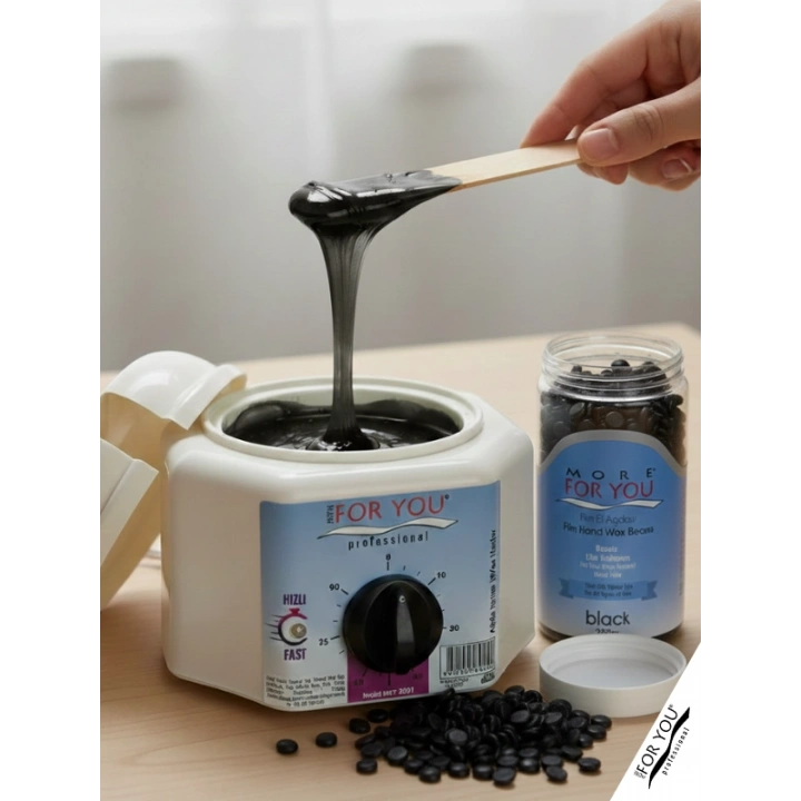 More For You Film Sir El Ağdası Boncuk Granül Black (Siyah) 250 gr PET