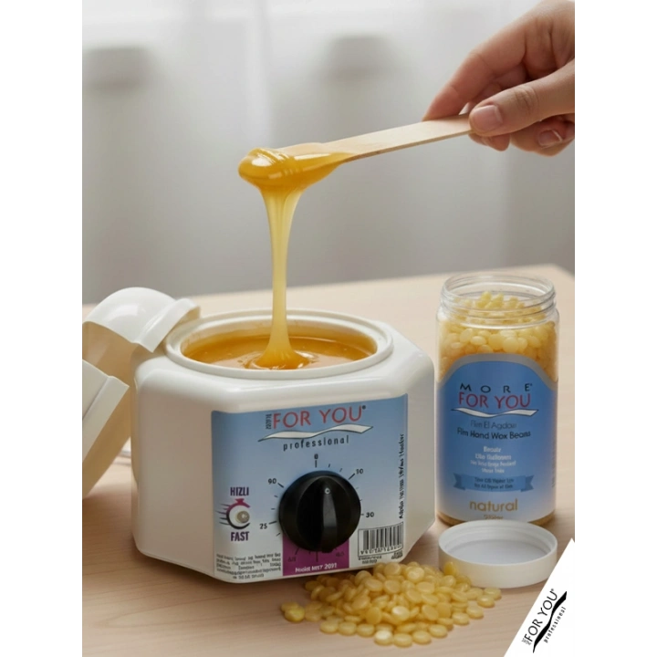 More For You Film Sir El Ağdası Boncuk Granül Natural (Sarı) 250 gr PET