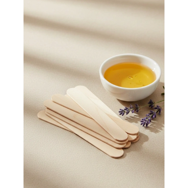 More For You Ahşap Ağda Spatulası 100 Adet