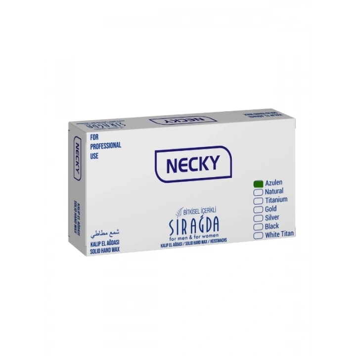 Necky Bitkisel Kalıp Sir Ağda Azulen ( Yeşil ) 450 ml