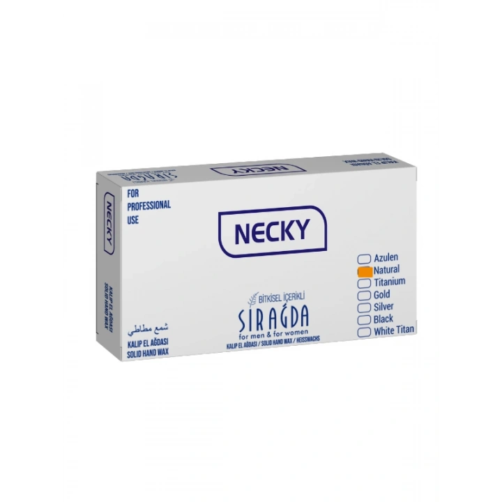 Necky Bitkisel Kalıp Sir Ağda Naturel ( Sarı ) 450 ml