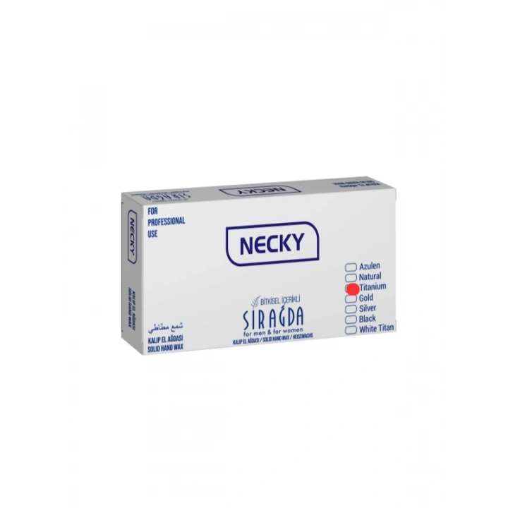 Necky Bitkisel Kalıp Sir Ağda Titanyum ( Pembe) 450 ml