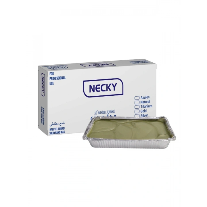 Necky Bitkisel Kalıp Sir Ağda Silver ( Gümüş ) 450 ml