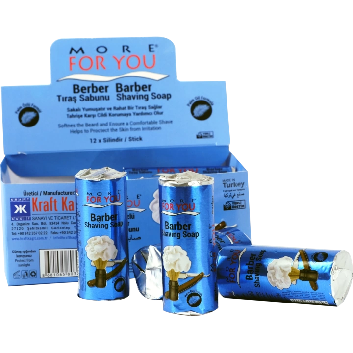 Berber Tıraş Sabunu Silindir 75Gr