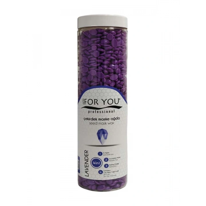 Çekirdek Maske Ağda Lavender 4in1 400 gr.