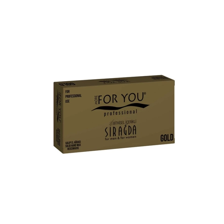 More For You Bitkisel Kalıp Sir Ağda Gold ( Altın) 500 ml
