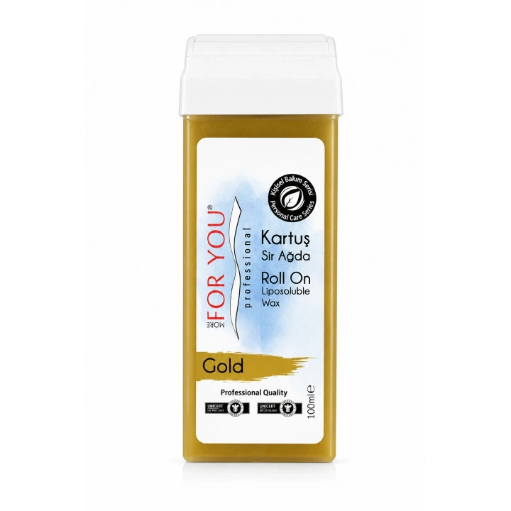 More For You Bitkisel Kartuş Sir Ağda Gold ( Altın ) 100 ml