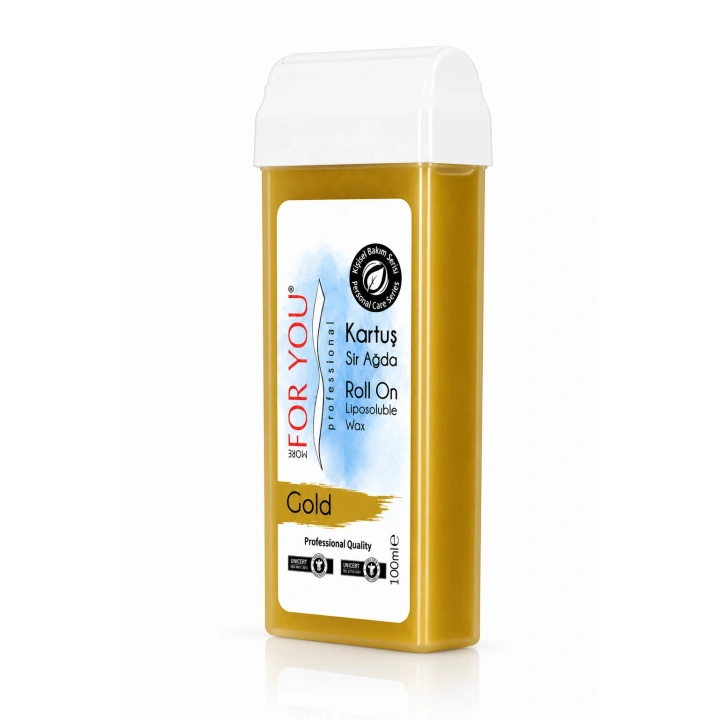 More For You Bitkisel Kartuş Sir Ağda Gold ( Altın ) 100 ml