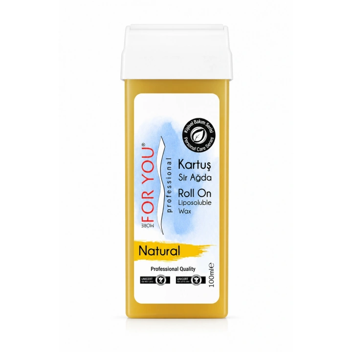 More For You Bitkisel Kartuş Sir Ağda Naturel ( Sarı) 100 ml