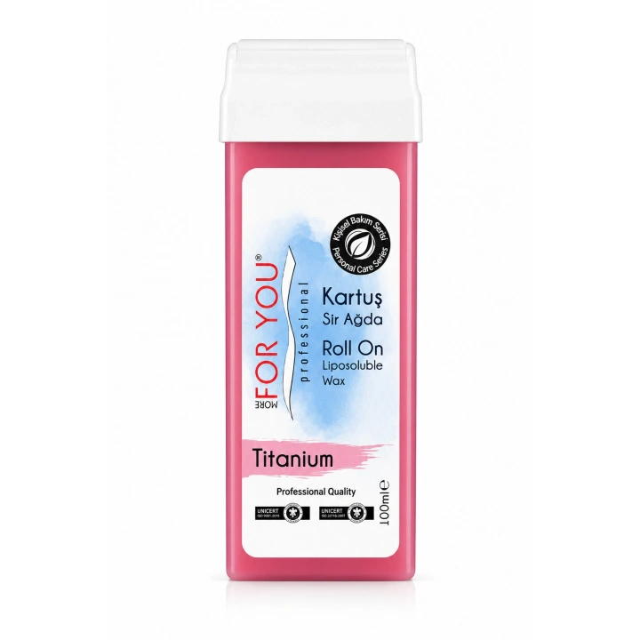More For You Bitkisel Kartuş Sir Ağda Titantum ( Pembe ) 100 ml