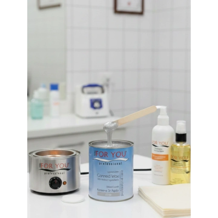 More For You Bitkisel Konserve Sir Ağda Siver ( Gümüş) 800 ml