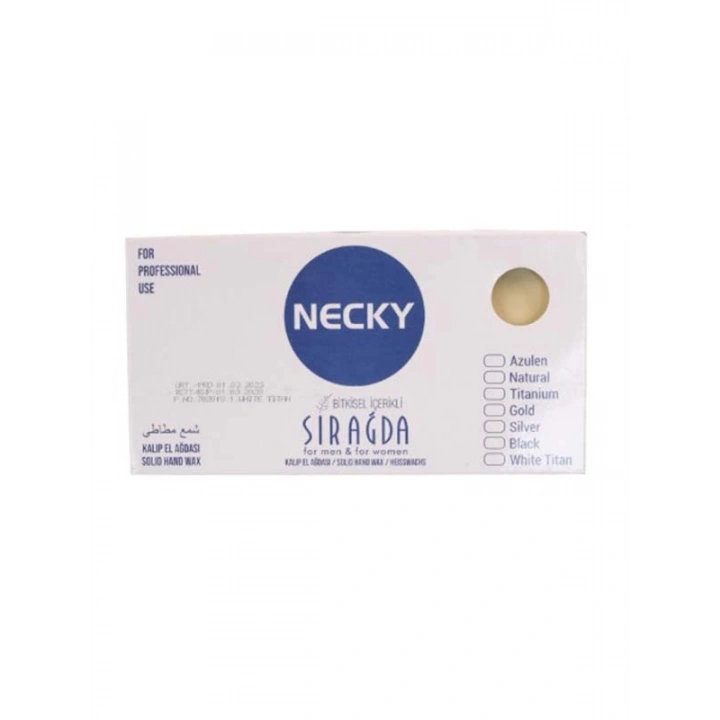 Necky Bitkisel Kalıp Sir Ağda Naturel ( Sarı ) 450 ml