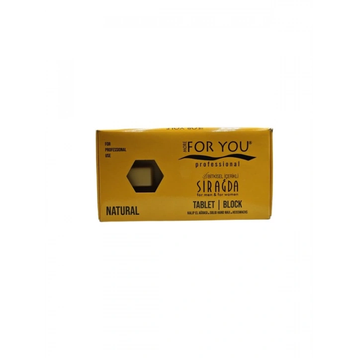 Tablet Ağda Natural 400ml (Solid Wax Tablet)