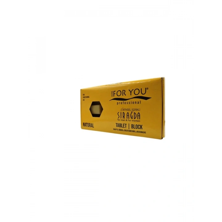 Tablet Ağda Natural 400ml (Solid Wax Tablet)