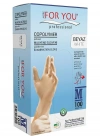Tek Kullanımlık Copolymer Eldiven 100lü Beyaz (M)