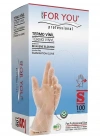 Tek Kullanımlık Termo Vinil Eldiven 100lü (S)