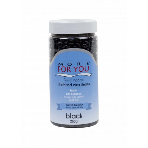 More For You Film Sir El Ağdası Boncuk Granül Black (Siyah) 250 gr PET