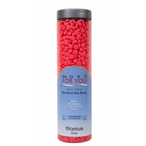 More For You Film Sir El Ağdası Boncuk Granül Titanyum (Pembe) 450 gr PET