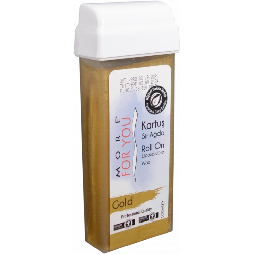 More For You Bitkisel Kartuş Sir Ağda Gold ( Altın ) 100 ml