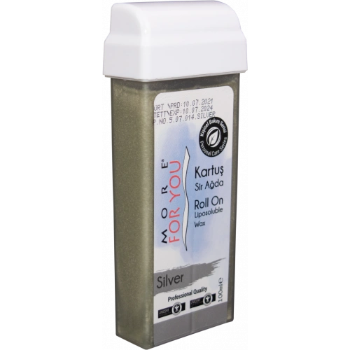 More For You Bitkisel Kartuş Sir Ağda Silver ( Gümüş ) 100 ml