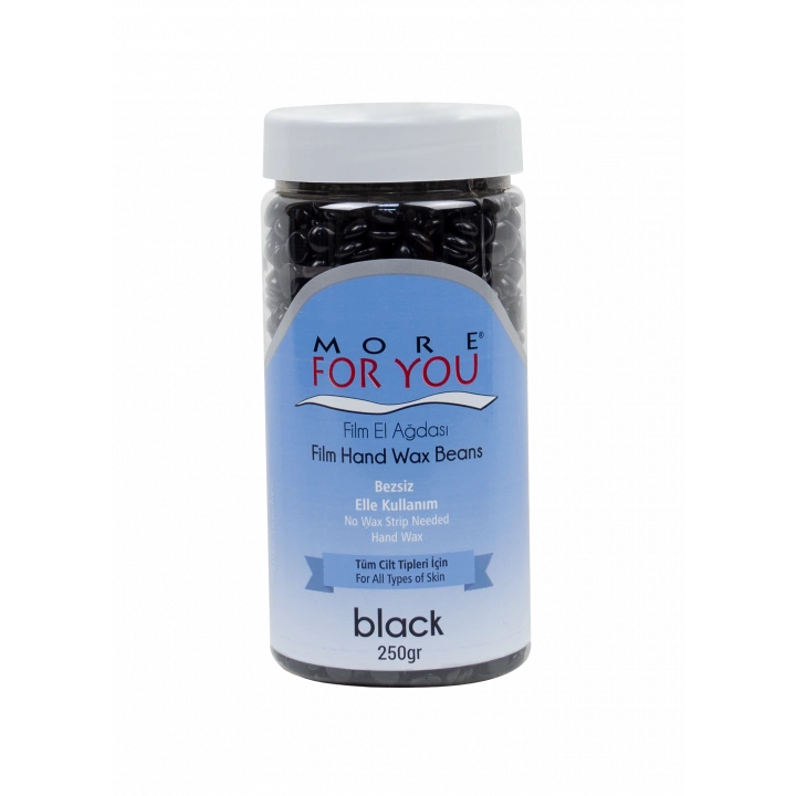 More For You Film Sir El Ağdası Boncuk Granül Black (Siyah) 250 gr PET