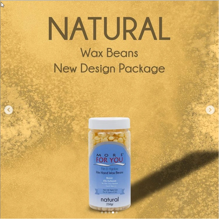 More For You Film Sir El Ağdası Boncuk Granül Natural (Sarı) 250 gr PET