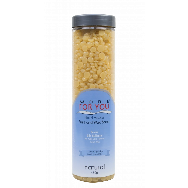 More For You Film Sir El Ağdası Boncuk Granül Natural (Sarı) 450 gr PET