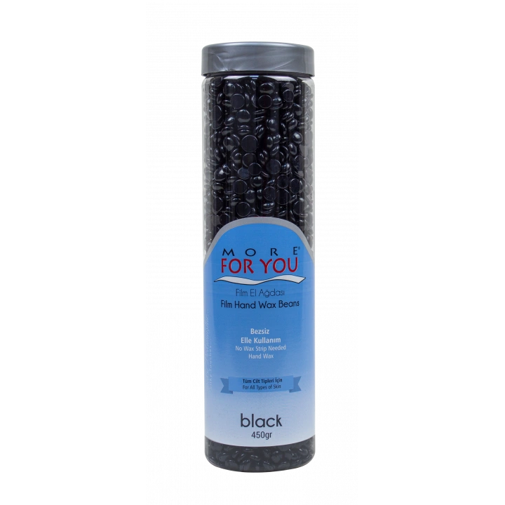 More For You Film Sir El Ağdası Boncuk Granül (Siyah ) 450 gr PET