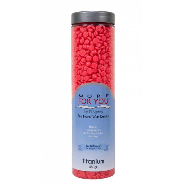 More For You Film Sir El Ağdası Boncuk Granül Titanyum (Pembe) 450 gr PET
