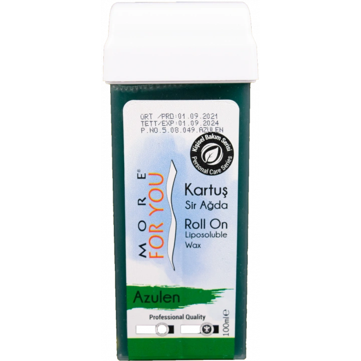 More For You Bitkisel Kartuş Sir Ağda Azulen ( Yeşil ) 100 ml