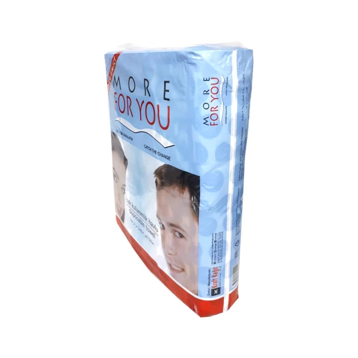 More For You tek kullanımlık havlu (Tekli Paket ) 100lü