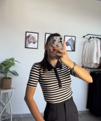 Orijinal Marka Polo Yaka Kısa Kol Triko