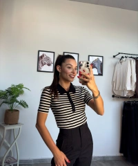 Orijinal Marka Polo Yaka Kısa Kol Triko