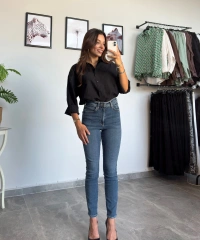 Dar Paça Kot Pantolon