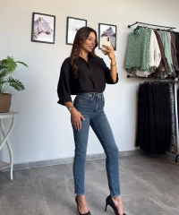 Dar Paça Kot Pantolon