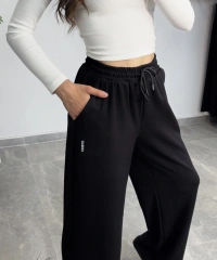 Oysho Siyah Bol Paça Eşofman