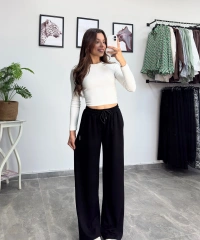 Oysho Siyah Bol Paça Eşofman