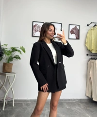 Orijinal Marka Siyah Blazer Ceket