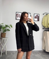 Orijinal Marka Siyah Blazer Ceket