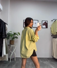 Sarı Çizgili Gömlek