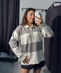 Polo Yaka Yumuşak Dokulu Triko